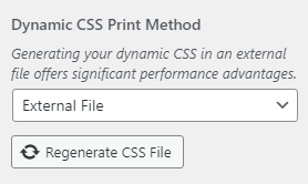 dynamic css generatepress