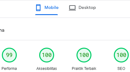 pagespeed mobile
